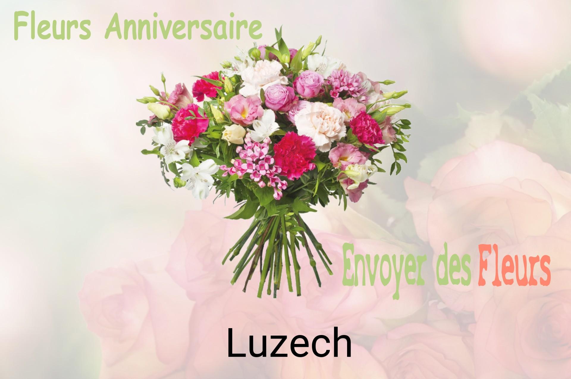 Bouquet de fleurs d’anniversaire livré à Luzech